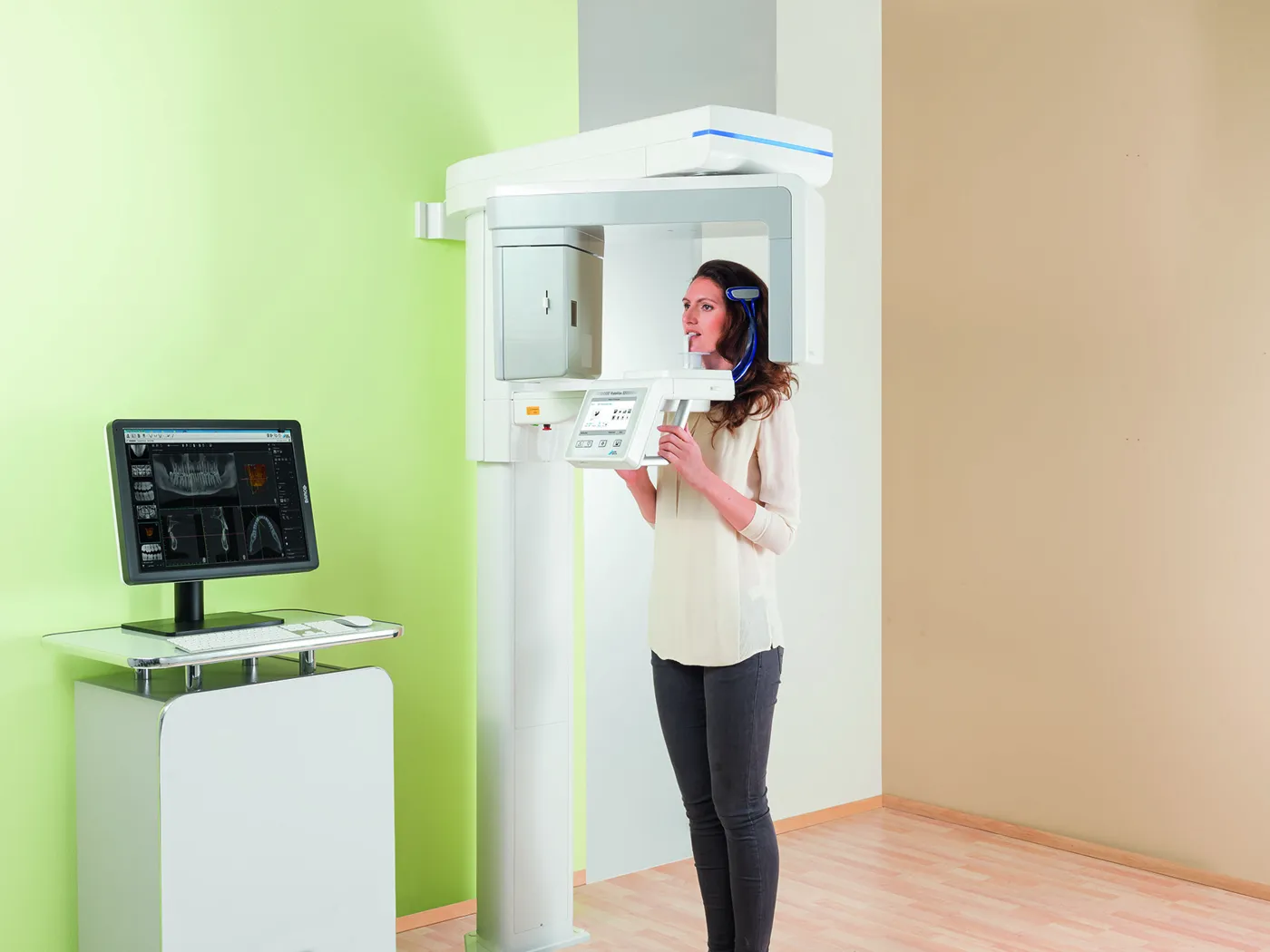 Une salle de radiologie compacte